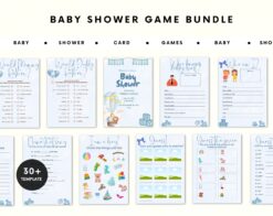Baby Shower Games | Baby Trivia Games | Baby shower bingo | Gender Reveal Party | Gender Reveal Games | Downloadable Games