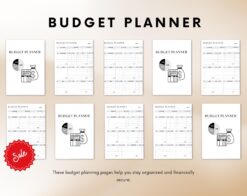 Alternative view of BUNDLE Tax Planner & Budget Planner | Financial Planner | Income and Expense | Personal Finance | Income Tracker | Digital finance planner