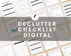 Declutter checklist | Home management | Cleaning checklist | Digital declutter checklist