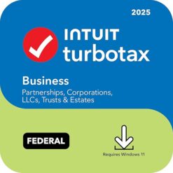 TurboTax Business 2025, Federal Tax Return [PC Download]